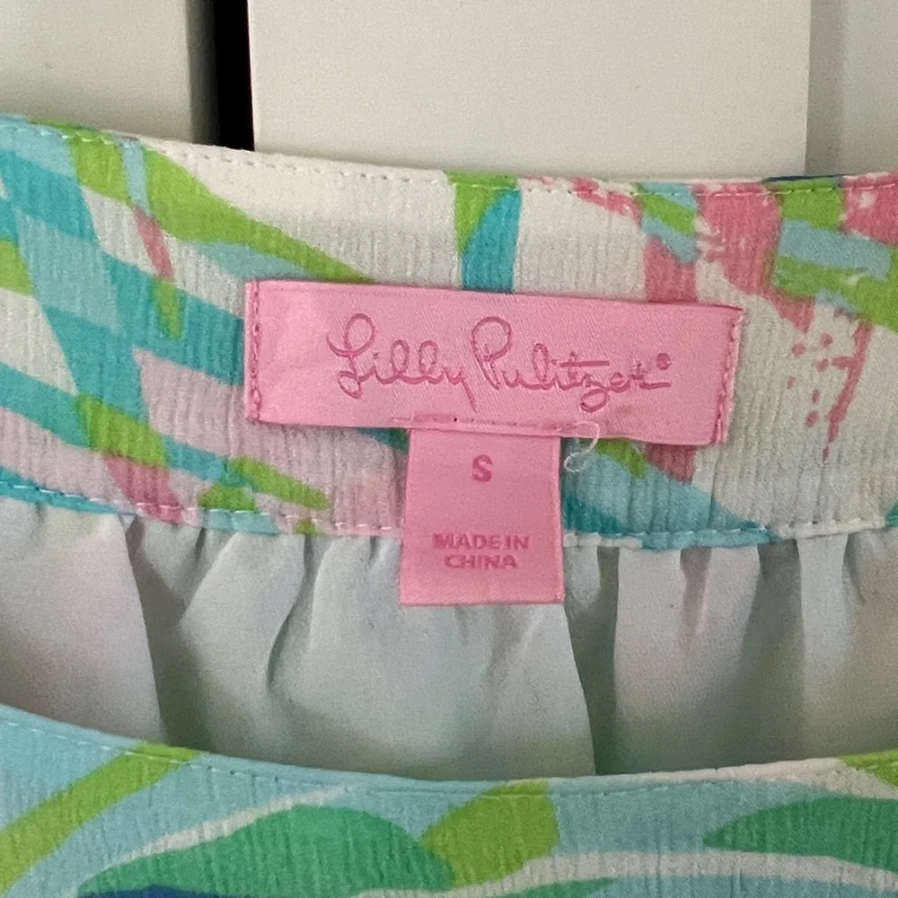 Lilly Pulitzer Pastel Patterned Tunic - Picture 2 of 5